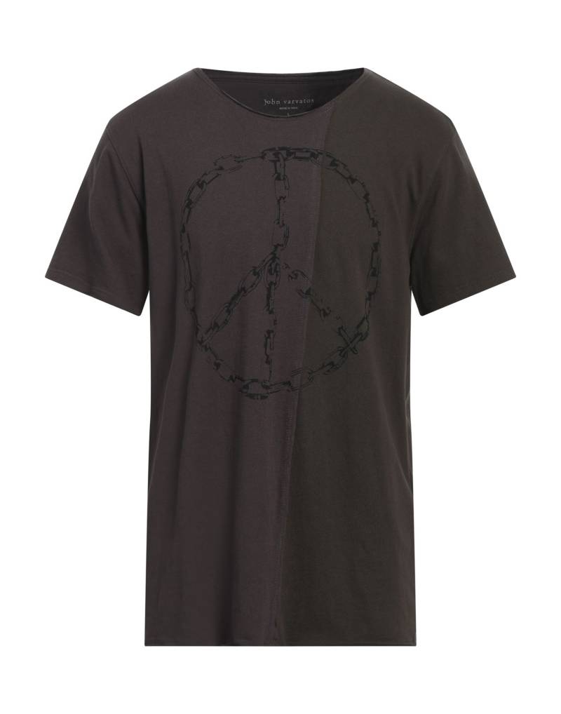 JOHN VARVATOS T-shirts Herren Braungrau von JOHN VARVATOS