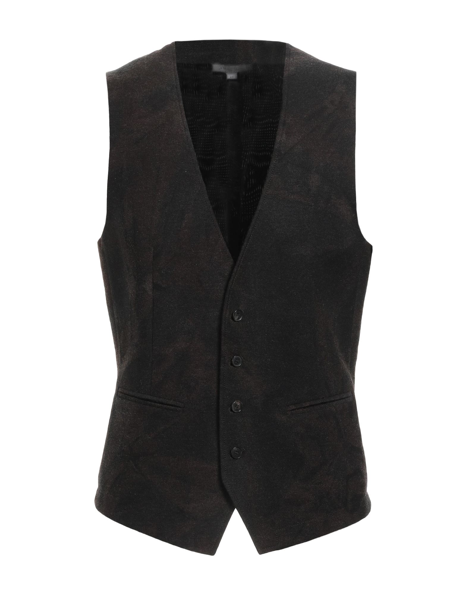 JOHN VARVATOS Couture-weste Herren Braun von JOHN VARVATOS