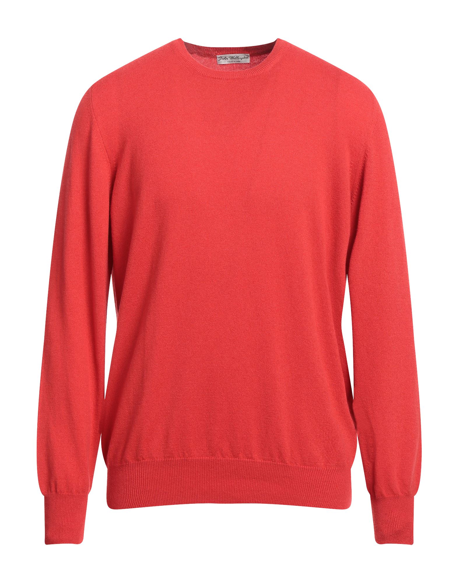 JOHN WELLINGTON Pullover Herren Tomatenrot von JOHN WELLINGTON