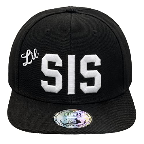 JOHNNY CHICOS NY New York süße Unisex Schwester Bruder Kindercap Hai Tiger Adler Prince Kinder Cap Snapback 48-58cm Kopfumfang (One Size, Lil SIS) von JOHNNY CHICOS