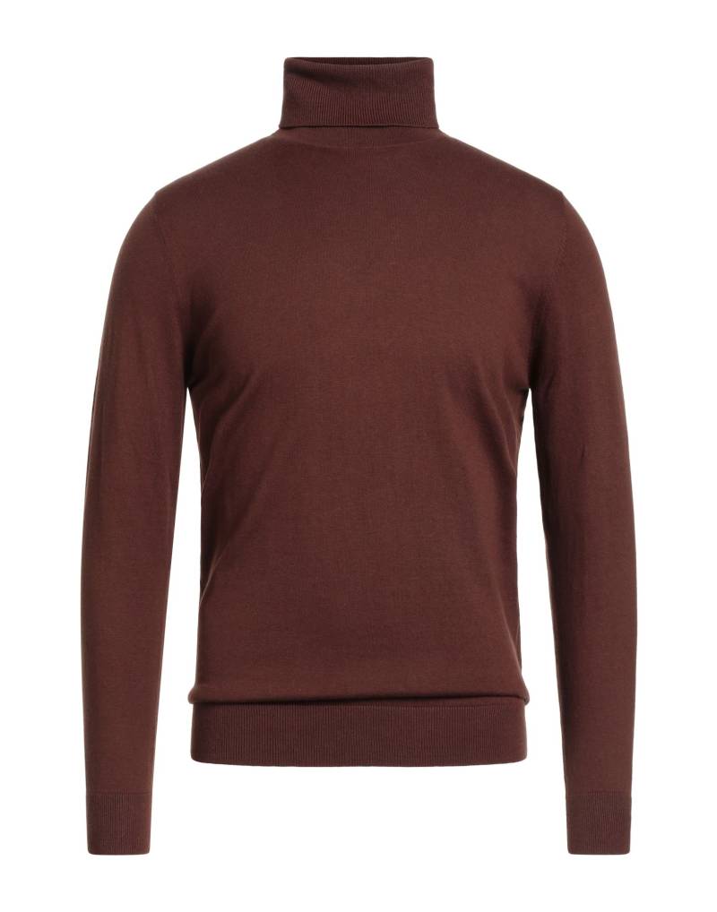 JOHNNY LAMBS Rollkragenpullover Herren Schokobraun von JOHNNY LAMBS