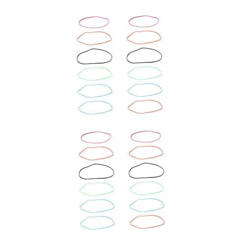 2 Sätze Rutschfeste Unisex Sport Stirnbänder Für Fitness Yoga Und Joggen Elastische Haarbänder Zur Haarfixierung Und Schweißableitung Während 12 Stücke * 2 von JOINPAYA