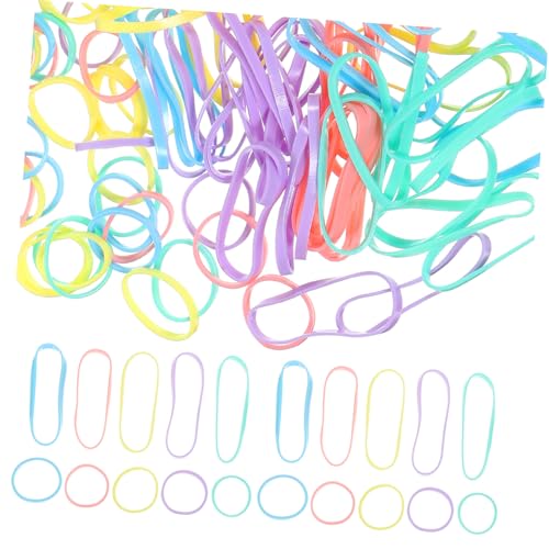 JOINPAYA 1 Satz Hochelastisches Haargummi Klare Haargummibänder Bands klare Haargummis Zubehör Schönheit stutzenhalter Haarband Partygeschenke für Teenager-Mädchen kleine Haargummis TPU von JOINPAYA