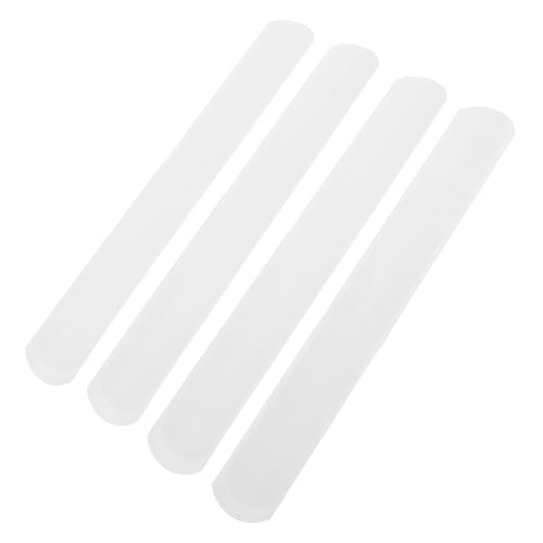 JOINPAYA 100 Stück Blanko Slap Armbänder zum Bemalen Kreative DIY Schnapparmbänder für Robuste Weiße Knickarmbänder für Party Favors Bastelprojekte und Geschenkideen von JOINPAYA