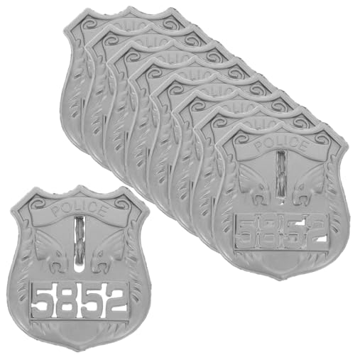 JOINPAYA 15stücke Teiliges Polizeibadge Set Für Mädchen Cosplay Requisiten Für Partys Halloween Dekorative Abzeichen Für Rollenspiele Und Geburtstagsfeiern von JOINPAYA