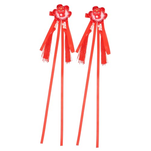 JOINPAYA 1paar Damen Haarklammern Dragon Haarnadeln Mit Quasten Für Chinesisches Neujahr Haaraccessoires Für Besondere Anlässe Und Alltäglichen Gebrauch von JOINPAYA