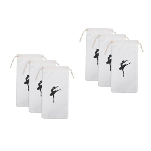 JOINPAYA 2 Sätze Ballettschuh Aufbewahrungstaschen Waschbare Kordelzug Taschen Für Tanzschuhe Praktische Balletttasche Für Mädchen Zur Aufbewahrung Von Ballettschuhen Zubehör 3 Stücke * 2 von JOINPAYA