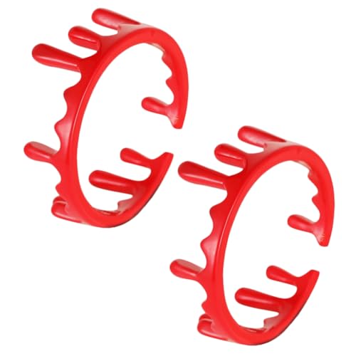 JOINPAYA 2 Stücke Gruseligen Blut Ring Offene Ringe Halloween Party Kostüm Zubehör Requisiten von JOINPAYA