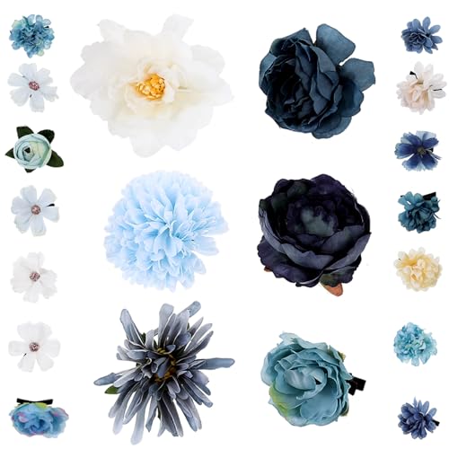 JOINPAYA 20stücke Blumen-haarspangen Für Damen Blumen-haarschmuck Für Hochzeit Und Formelle Anlässe Dekorative Haarspangen Mit Blumenmotiven von JOINPAYA