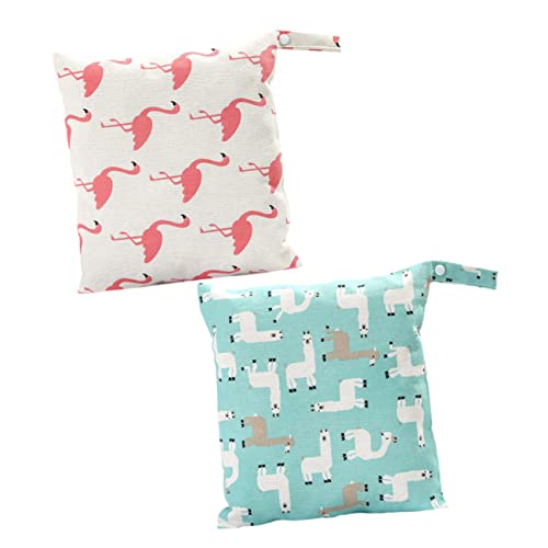 JOINPAYA Tragbarer Reise-Organizer Für Windeln Aufbewahrungstasche Nasstasche Für Babywindeln Spielzeug 2-teiliges Set von JOINPAYA