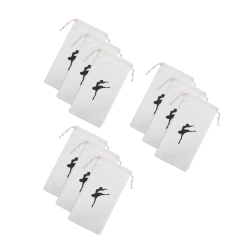 JOINPAYA 3 Sätze Ballettschuh Aufbewahrungstaschen Mit Kordelzug Praktische Tanzschuh Für Mädchen Baumwollbeutel Für Ballettzubehör Atmungsaktiv Und Geruchsneutral 3 Stücke * 3 von JOINPAYA