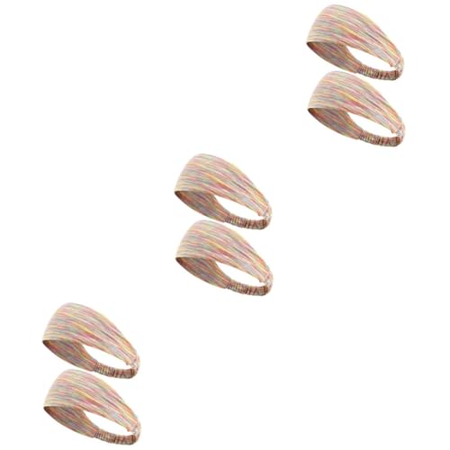 JOINPAYA 3 Sätze Sport Stirnbänder Für Frauen Atmungsaktive Haarbänder Chinlon Schweißband Für Fitness Yoga Und Make Up Vielseitig Tragbar Und Hautfreundlich 2 Stück * 3 von JOINPAYA