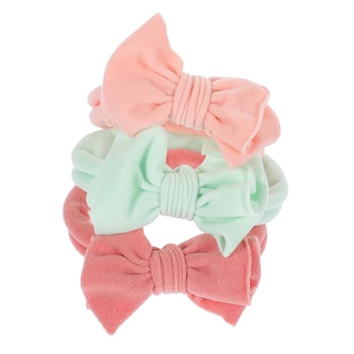 JOINPAYA 3St Baby-Stirnband baby stirnbänder kinder haarschmuck Haargummi Haarband dekorative Babyhaarbänder Bowknot-Haarbänder Elastizität Kopfbedeckung Zubehör schmücken von JOINPAYA