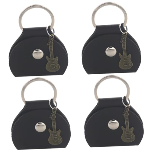 JOINPAYA 4er-Set Gitarrenplektrum-Tasche Robuste Tragetasche Aus Metall Für Gitarrenplektren Schlüsselanhänger-Organizer Für Musiker Und Gitarristen 4 Stück X 4 JOINPAYA 4er-Set Gitarrenplektrum-Tasche Robuste Tragetasche Aus Metall Für Gitarrenplektren Schlüsselanhänger-Organizer Für Musiker Und Gitarristen 4 Stück X 4 von JOINPAYA