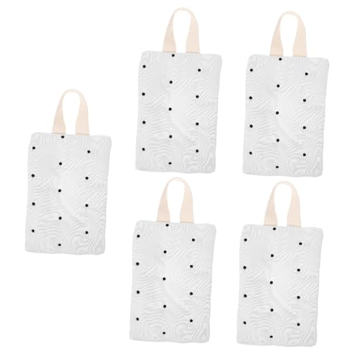 JOINPAYA 5 Stück Feuchttücherpackung Spender Wiederverwendbar Handtuch Tasche Wischen Reise-behälter Für Babytücher Tragbarer Behälter Für Feuchttücher Beige Baumwolle von JOINPAYA