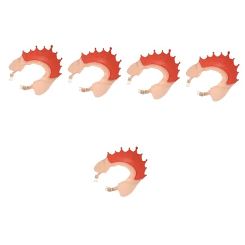 JOINPAYA 5stücke Shower Hut Verstellbare Duschhaube Für Mädchen Wasserdichter Haarwaschschutz Ohr Und Augenschutz Für Mädchen Und Kleinkinder Für Stressfreies Haarewaschen von JOINPAYA