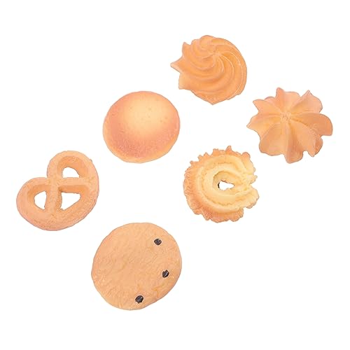JOINPAYA 6stücke Keks-haarspangen Für Mädchen Kreative Haarnadeln Haarschmuck Keks Kawaii Haarschmuck Haarspangen Für Lustige Barrettes Kopfschmuck Für Mädchen Haarspangen Für von JOINPAYA