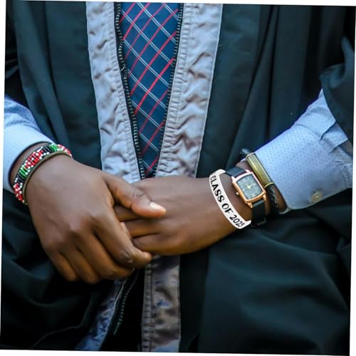 JOINPAYA 8stücke Teiliges Leuchtendes Silikonarmband Class of in Bunten Farben Abschlussgeschenke Für Schüler Und Lehrer Für Graduation-partys Und Erinnerungsfeiern von JOINPAYA