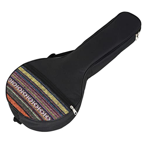 JOINPAYA Banjo-Tragetasche Banjo-Schultertasche Organizer-Tasche Aus Baumwolle Mit Verstellbarem Schultergurt Und Seitlichem Griff Mit Notenblatt-Tasche Und Aufbewahrung Für Kleines von JOINPAYA