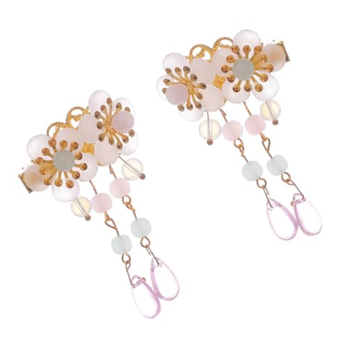 JOINPAYA Blumen Haarspangen Han Chinesische Kleidung Kopfbedeckung Junge Mädchen Haarnadeln Haarschmuck Han Chinesische Kleidung Haarspange von JOINPAYA