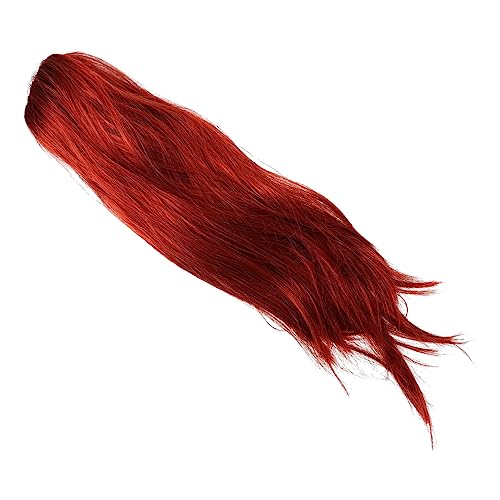 JOINPAYA Punk Style Cosplay Perücke Für Männer Und Frauen Lange Gerade Orangefarbene Wig Für Halloween Karneval Und Themenpartys Perfektes Kostümzubehör Für Rocker-cosplay von JOINPAYA