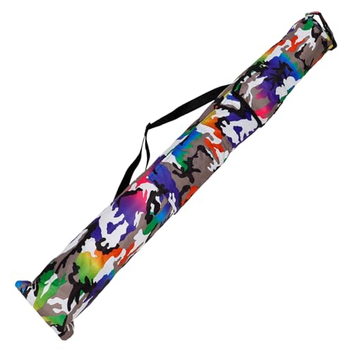 JOINPAYA Faltbare Angelruten Tasche aus Robustem Nylon Reißfest und Leicht Große Kapazität Angelgeräte Organizer Praktischer Aufbewahrungsbeutel für Outdoor Angeln Tragbar und Langlebig von JOINPAYA