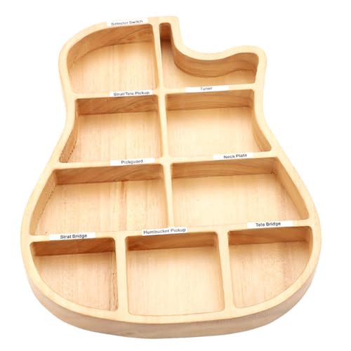 JOINPAYA Gitarrenplektrumhalter Aus Holz Aufbewahrungsbox Mit Fächern Für Gitarrenplektren Und Zubehör Organizer-Box Zum Ordnen Und Transportieren JOINPAYA Gitarrenplektrumhalter Aus Holz Aufbewahrungsbox Mit Fächern Für Gitarrenplektren Und Zubehör Organizer-Box Zum Ordnen Und Transportieren von JOINPAYA