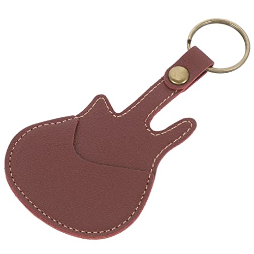 JOINPAYA Guitar Pick Aufbewahrungstasche Aus Pu-Leder Mit Schlüsselring Praktischer Gitarren-Pick-Organizer Für Akustik Gitarren Schützt Vor Verlust Und Beschädigung JOINPAYA Guitar Pick Aufbewahrungstasche Aus Pu-Leder Mit Schlüsselring Praktischer Gitarren-Pick-Organizer Für Akustik Gitarren Schützt Vor Verlust Und Beschädigung von JOINPAYA