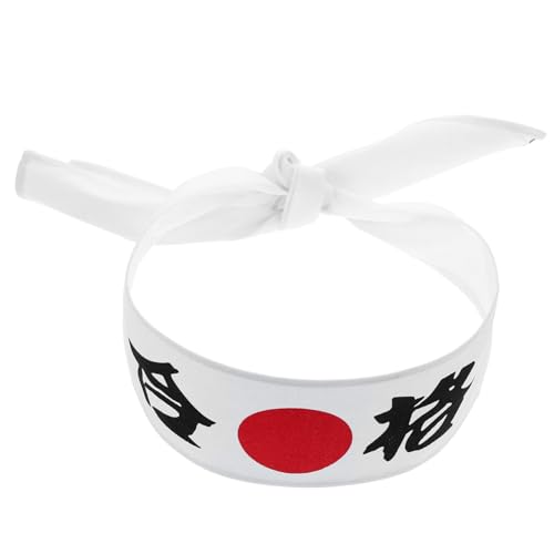 JOINPAYA Japanisches Samurai Stirnband Kanji Print Schnelltrocknendes Hachimaki für Karate Ninja Sport und Alltag Vielseitig Tragbar als Haarband oder Kopftuch Hautfreundlich und von JOINPAYA
