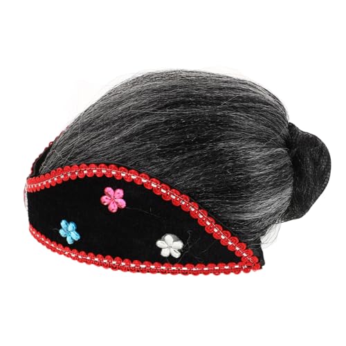 JOINPAYA Perücke Für Kostüm -perücken Für Mädchen -perücken Cosplay Halloween Für Erwachsene Graue Für Schulaufführungen von JOINPAYA