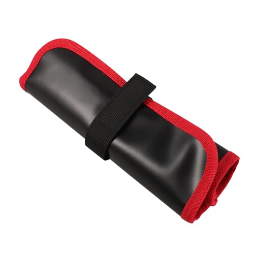 JOINPAYA Köder Organizer Tragbare Fischereitasche für Angelausrüstung Wasserdichter Köderbeutel für Angelzubehör für Angeltrip Schwarz mit Roten Akzenten JOINPAYA Köder Organizer Tragbare Fischereitasche für Angelausrüstung Wasserdichter Köderbeutel für Angelzubehör für Angeltrip Schwarz mit Roten Akzenten von JOINPAYA