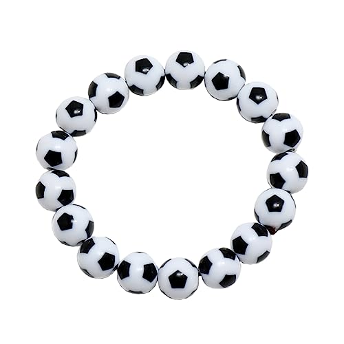 JOINPAYA Fußballarmband Mit Perlen Für Männer Minimalistisches Design Hochwertige Verarbeitung Für Fußballfans Als Kleidungsaccessoire JOINPAYA Fußballarmband Mit Perlen Für Männer Minimalistisches Design Hochwertige Verarbeitung Für Fußballfans Als Kleidungsaccessoire von JOINPAYA