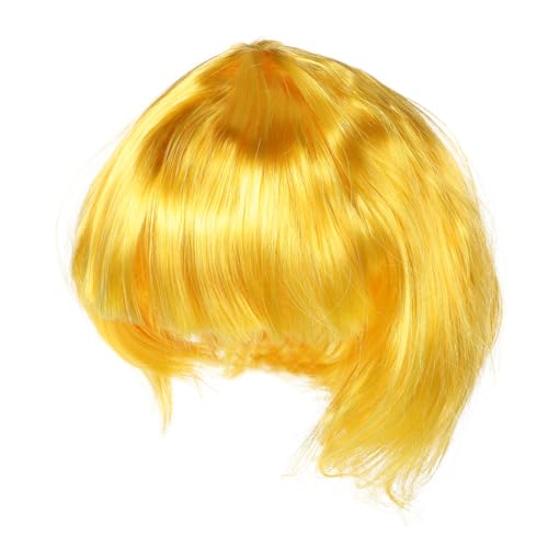 JOINPAYA Perücke Aus Echthaar Kurz Für Cosplay Partyperücken Aus Kunsthaar Bezaubernde Haarperücken Für Maskeraden Und Kostüme Geeignet Als Und Foto-requisite von JOINPAYA