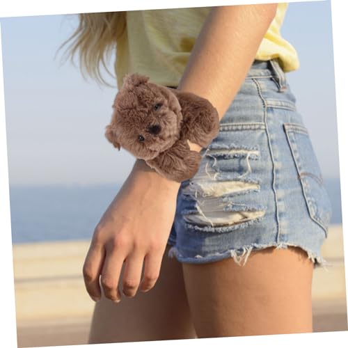 JOINPAYA Plüsch Snap Armband mit Niedlichem Tiermotiv Weiches Bequemes Handgelenkband für Party Leichtes Kompaktes Stoffarmband als Auffälliges Handgelenk Accessoire von JOINPAYA
