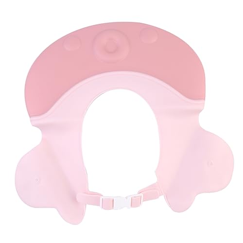 JOINPAYA Shampoo-kappe Waschen Haarkappe Haarwaschschild Für Kleinkinder Milchschorf Badewanne Dusche Motorhaube Bademütze Shampoo-hut Kindershampoo Duschkappen Sport Rosa von JOINPAYA