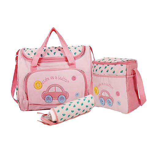JOINPAYA Stylische Große Wickeltasche Set Multifunktionale Umhängetasche Für Eltern Großes Fassungsvermögen Inklusive Wickelunterlage Flasche Und Kleiner Tasche Für Unterwegs JOINPAYA Stylische Große Wickeltasche Set Multifunktionale Umhängetasche Für Eltern Großes Fassungsvermögen Inklusive Wickelunterlage Flasche Und Kleiner Tasche Für Unterwegs von JOINPAYA