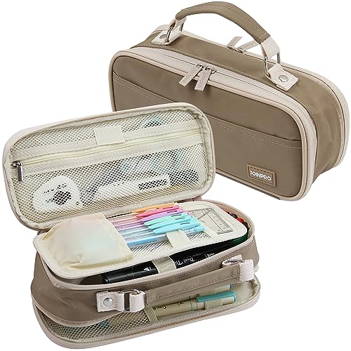 JOINPRO Federmäppchen, braun, Für Reisen von JOINPRO