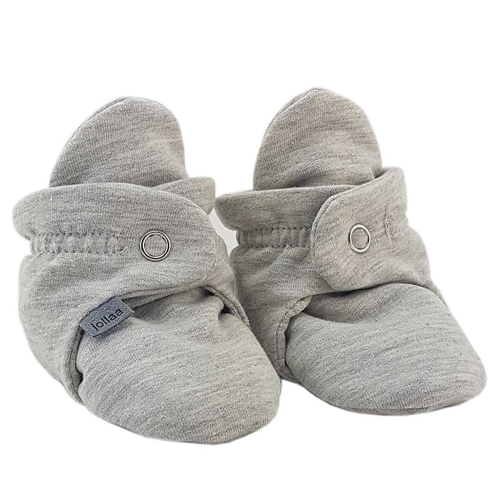 JOLLAA Baby Bootie Krabbelschuh Krabbelschuhe, 3 Größen, federleicht, superweich, Baumwolle, Made in Europe von JOLLAA
