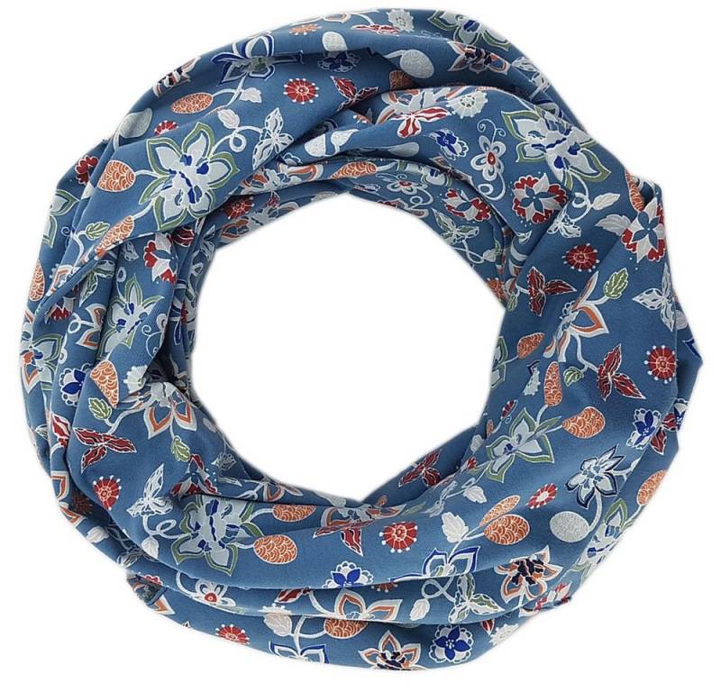 JOLLAA Loop Flower Meadow Blue, Stillschal Stillloop MADE IN EUROPA JOLLAA Loop Flower Meadow Blue, Stillschal Stillloop MADE IN EUROPA von JOLLAA
