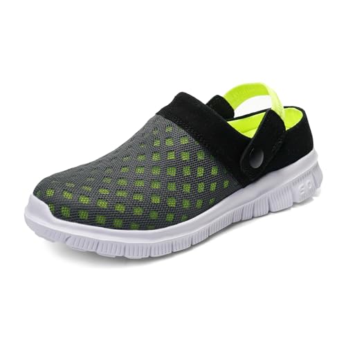 JOMIX Gesundheitsschuhe Damen Senioren Fußbett Hausschuhe Antirutsch Orthopädische Hausschuhe Hallux Valgus Schuhe Damen-Hausschuhe (Grün 37 EU, SD2442) von JOMIX