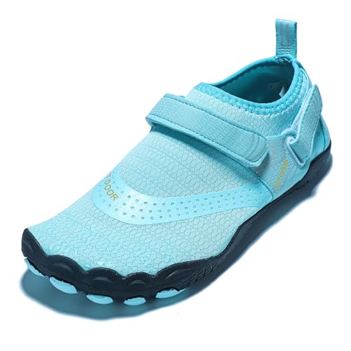 JOMIX Klippenschuhe für Damen und Herren, Tauchschuhe, Wasserschuhe, schnelltrocknend, blau, 40 EU von JOMIX