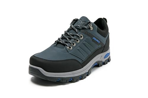 JOMIX Trekkingschuhe Herren Wanderschuhe Sportschuhe Leichte Hiking Schuhe rutschfeste Sneakers Outdoor Camping (MOS255036, Marine, 41 EU) von JOMIX