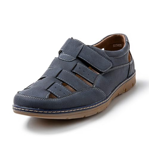 JOMIX Wandersandale für Herren, Sportschuhe, Herren, Wanderschuhe, Sneaker, atmungsaktiv, leicht, bequem, marine, 41 EU, SU5800 von JOMIX