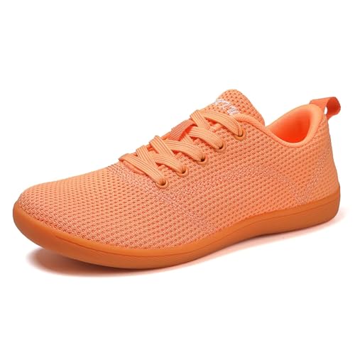 JOMLUN Barfußschuhe Damen Herren Barfussschuhe Unisex Breite Barfuss Fitnessschuhe Minimalistische Outdoor Bequeme Atmungsaktiv Walkingschuhe Traillaufschuhe von JOMLUN