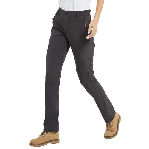 JOMLUN Damen Softshellhose Outdoorhose Futter Fleece warme Skihose Camping Wanderhose wasserdichte und Winddichte Softshell schnelltrocknende Winterhose Funktionshose… JOMLUN Damen Softshellhose Outdoorhose Futter Fleece warme Skihose Camping Wanderhose wasserdichte und Winddichte Softshell schnelltrocknende Winterhose Funktionshose… von JOMLUN