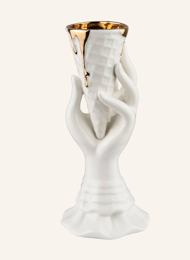 Jonathan Adler Vase Gilded Muse I-Scream weiss von JONATHAN ADLER