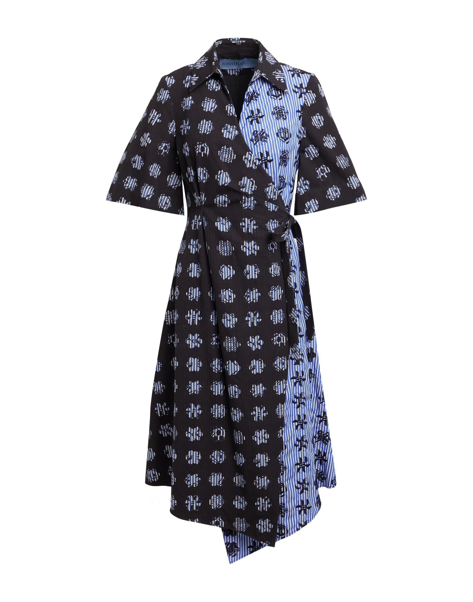 JONATHAN COHEN Midi-kleid Damen Schwarz von JONATHAN COHEN