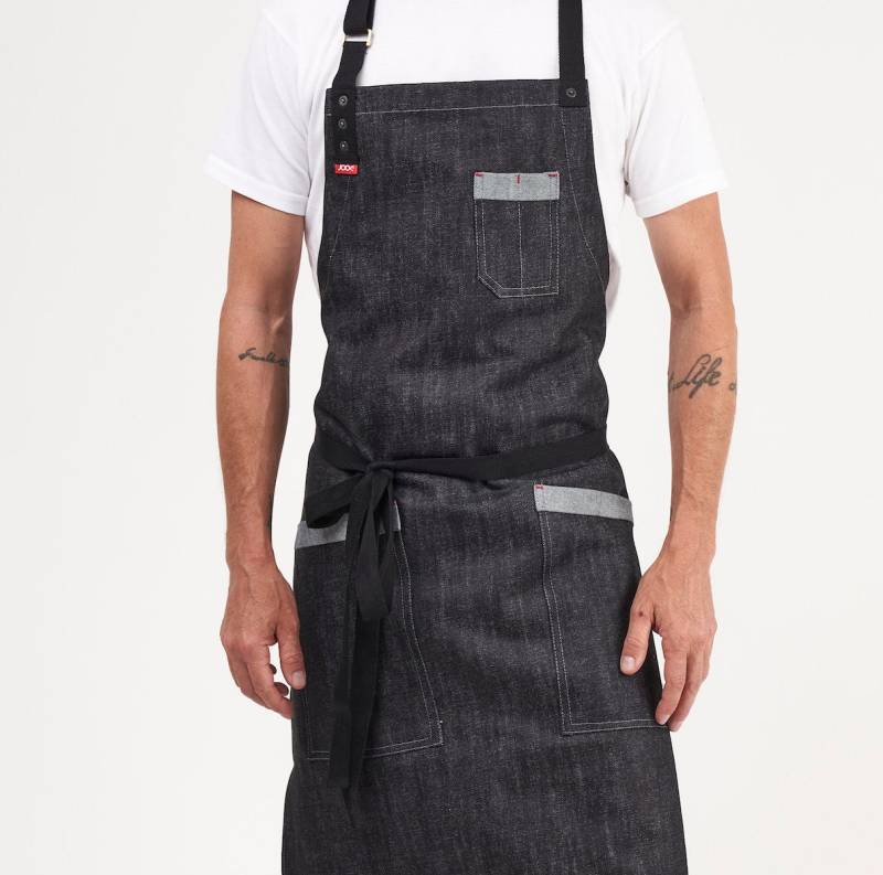 Küchenschürze in Blauem Denim von JOOKCOMPANY