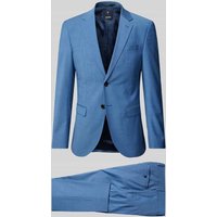 JOOP! Collection Anzug mit feinem Strukturmuster Modell 'Damon Gun' in Blau, Größe 27 von JOOP! Collection
