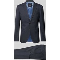JOOP! Collection Anzug mit feinem Strukturmuster Modell 'Damon Gun' in Blau, Größe 48 von JOOP! Collection